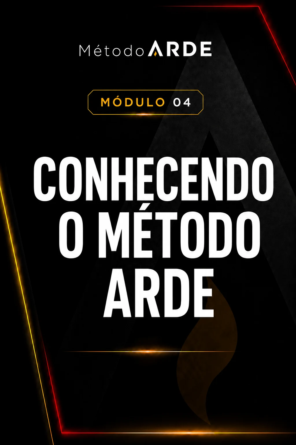 Módulo 04 Conhecendo o Método ARDE